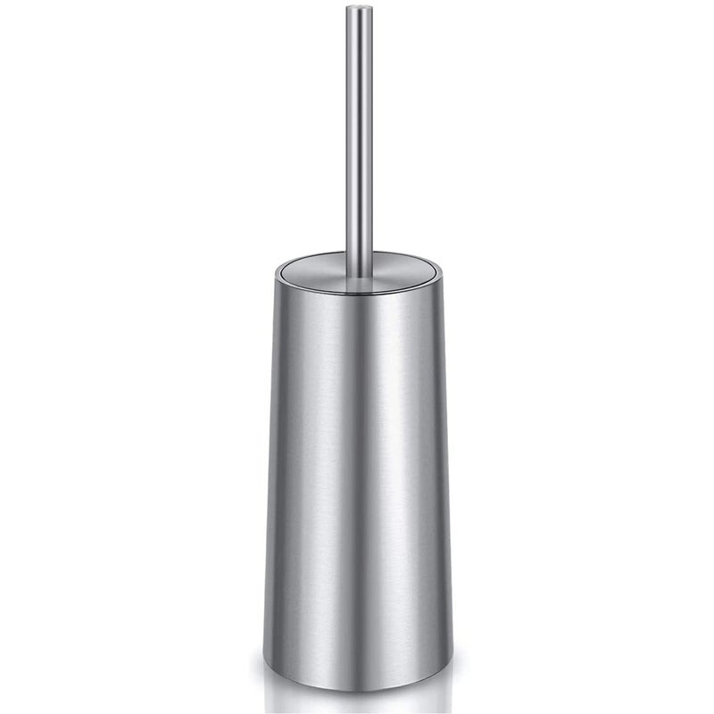 Wsedor Toilet Brush and Holder, Toilet Brush 304 Stainless Steel, Toilet Bowl Brush for Bathroom Toilet-Ergonomic, Elegant,Durable - Image 1